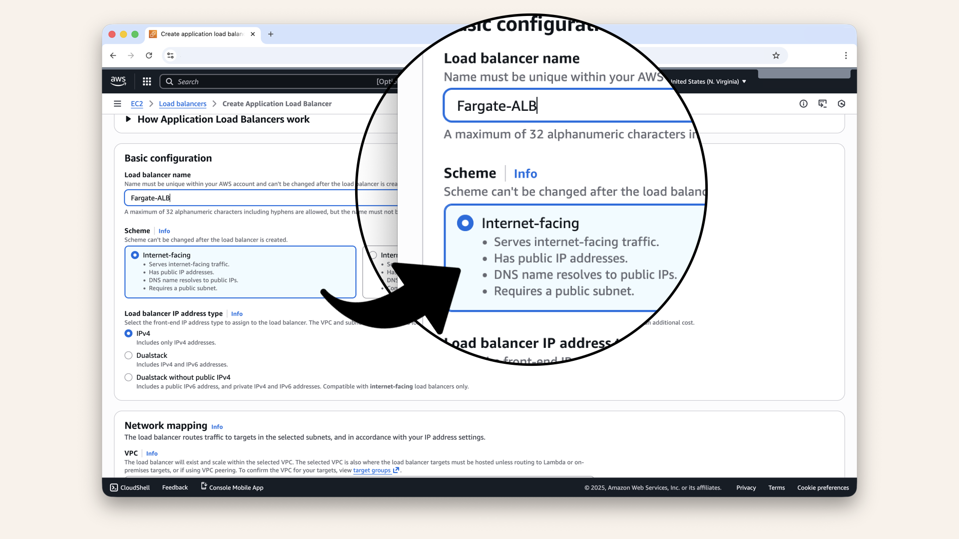 Configure ALB basic settings