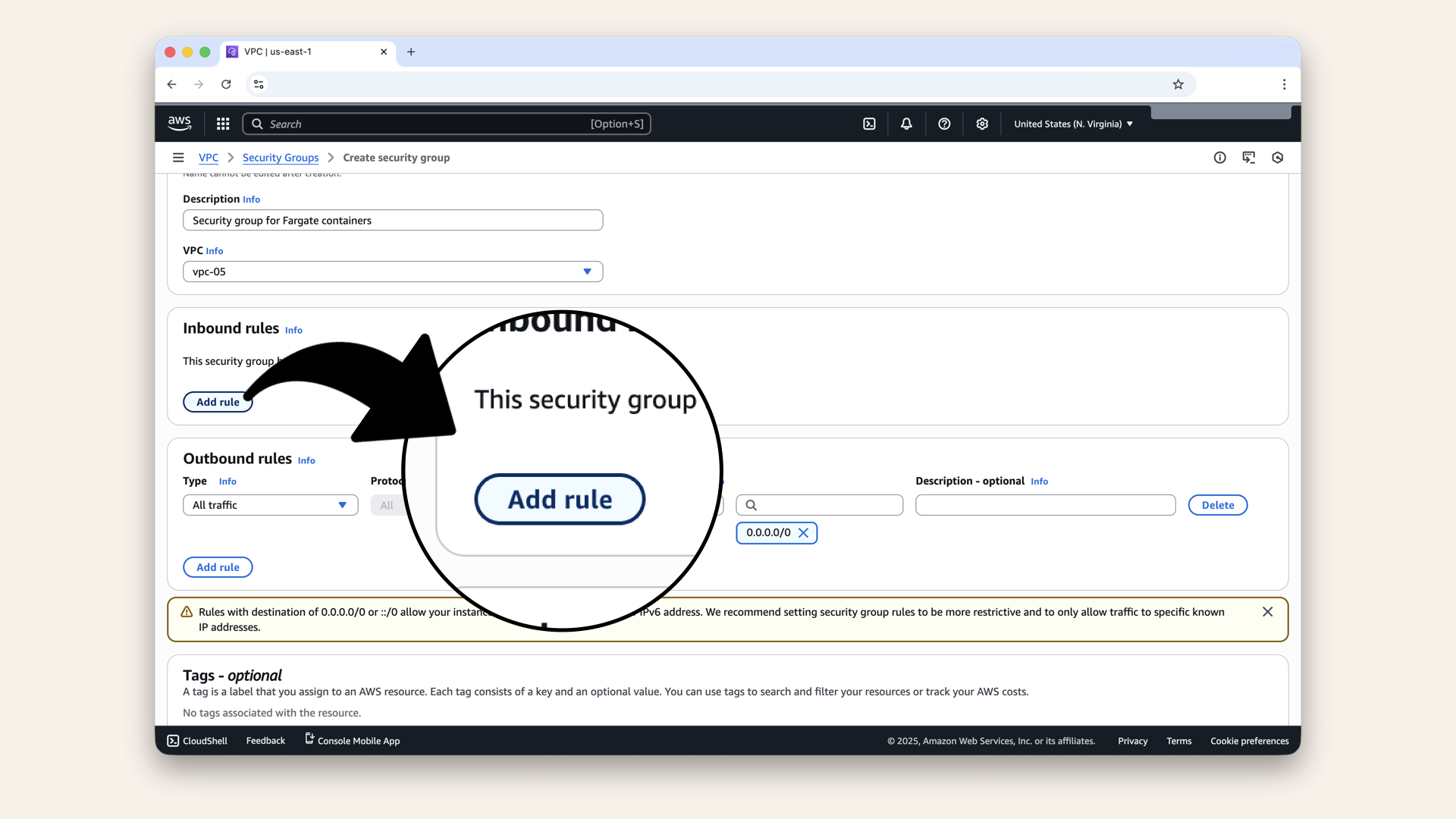 Click Add rule Click Add rule