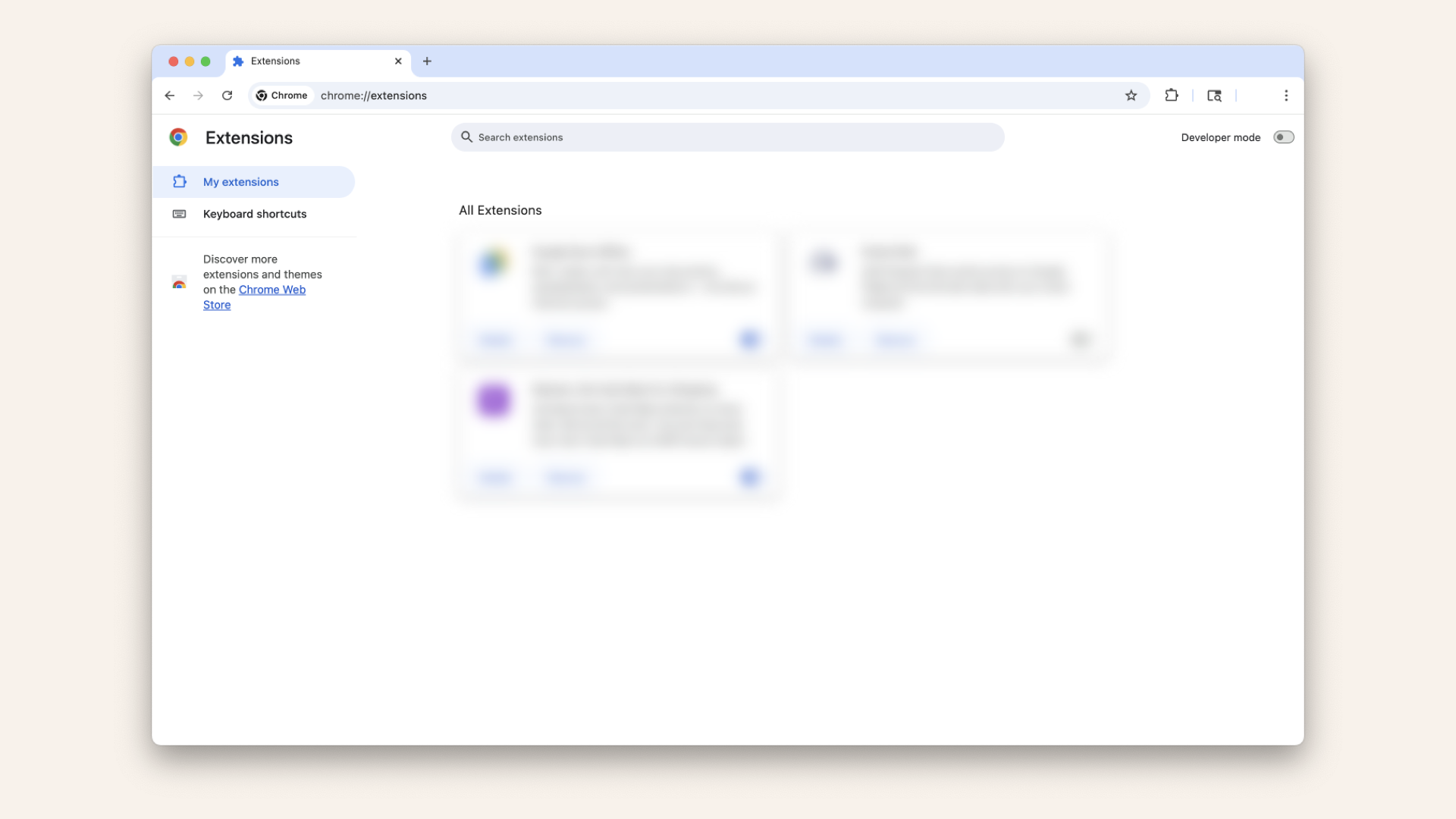 Overview of existing Chrome extensions