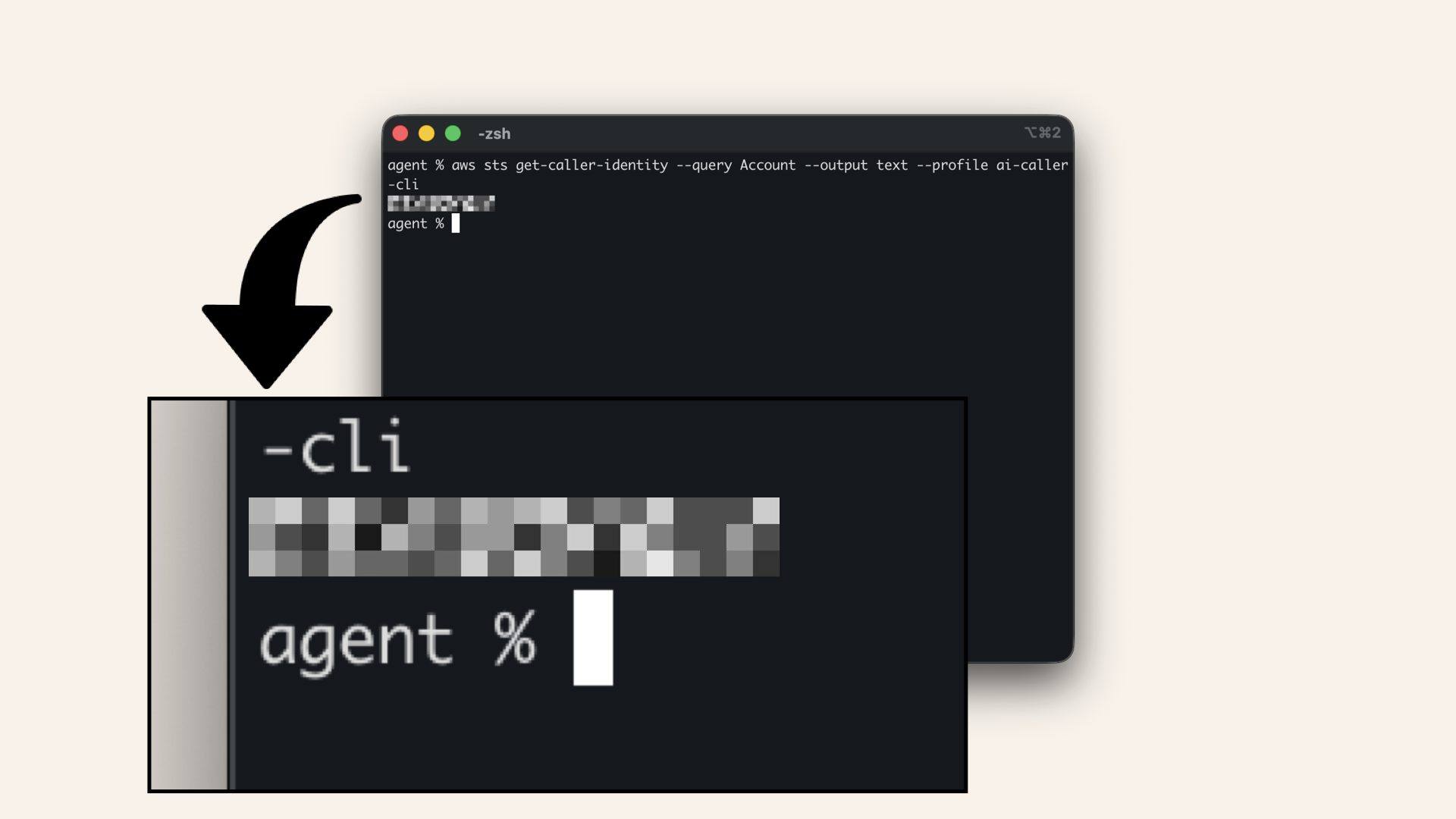 Save this number (e.g. 123456789012) → you will use it in the next commands