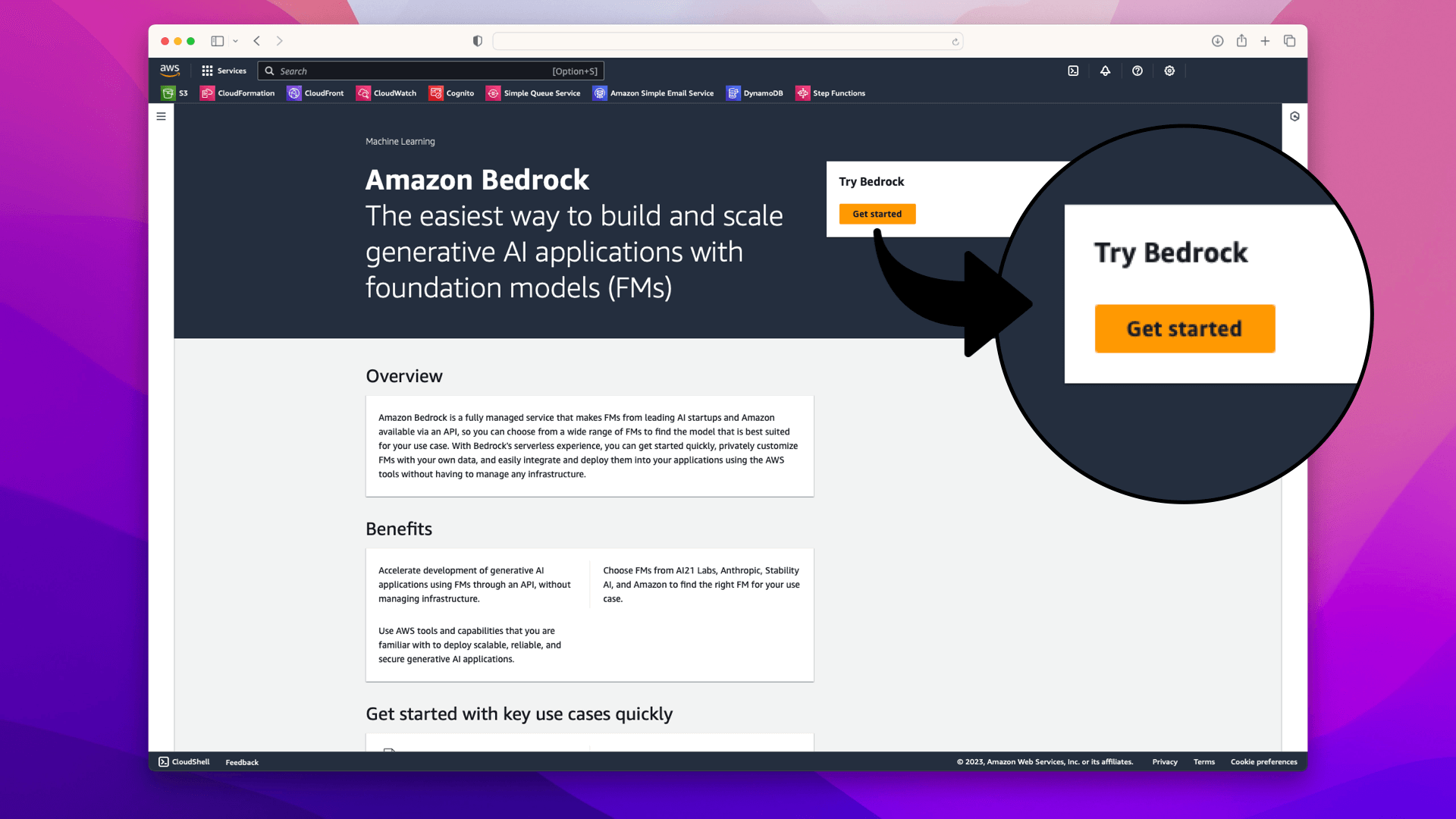 Get started with AWS Bedrock