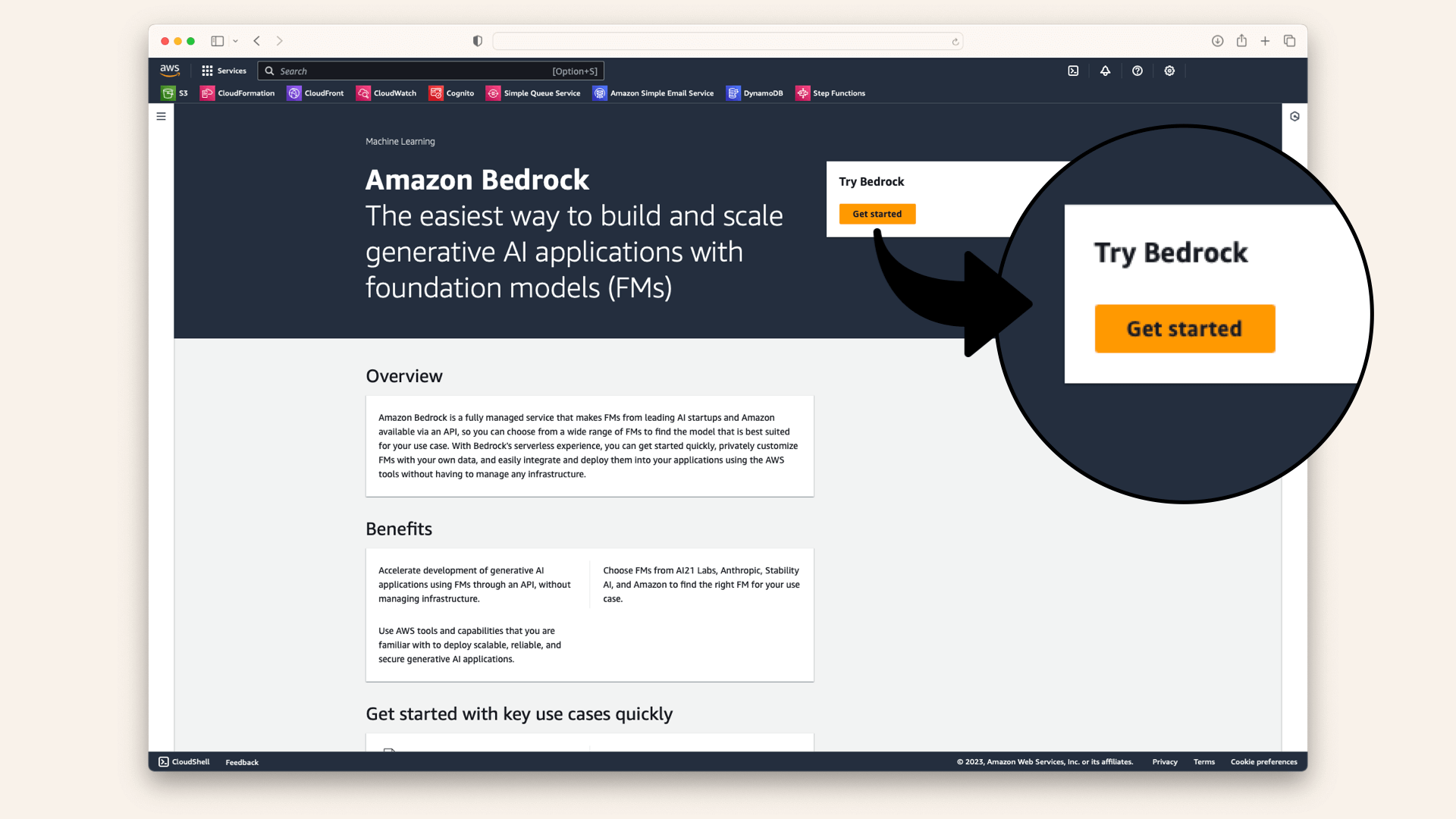 Get started with AWS Bedrock