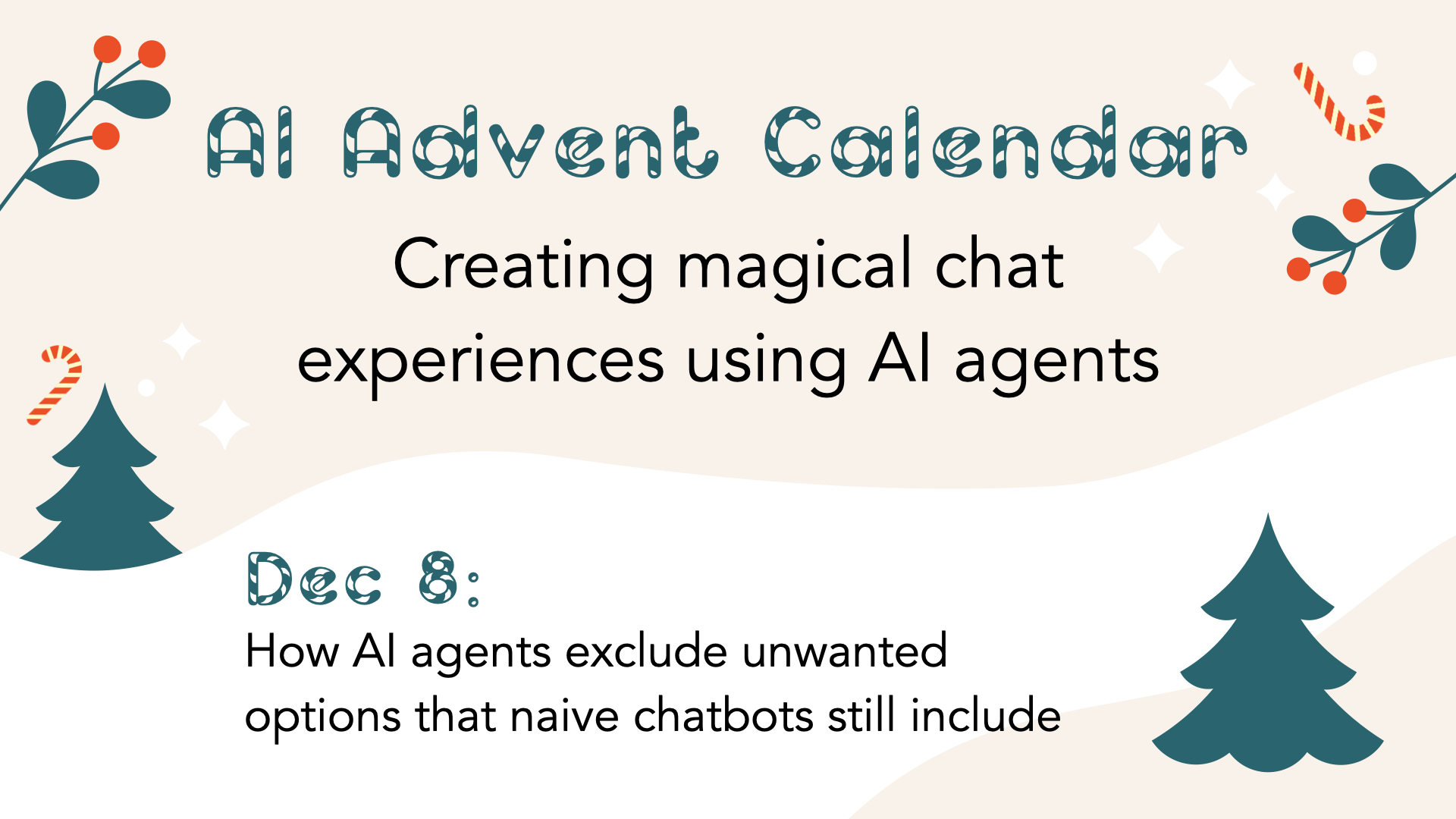 Advent Calendar Day 8: How AI Agents Handle Negations in Queries